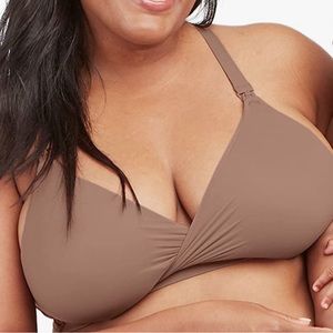 SPANX cafe au lait nursing bra